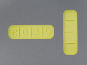 Yellow Xanax Bar